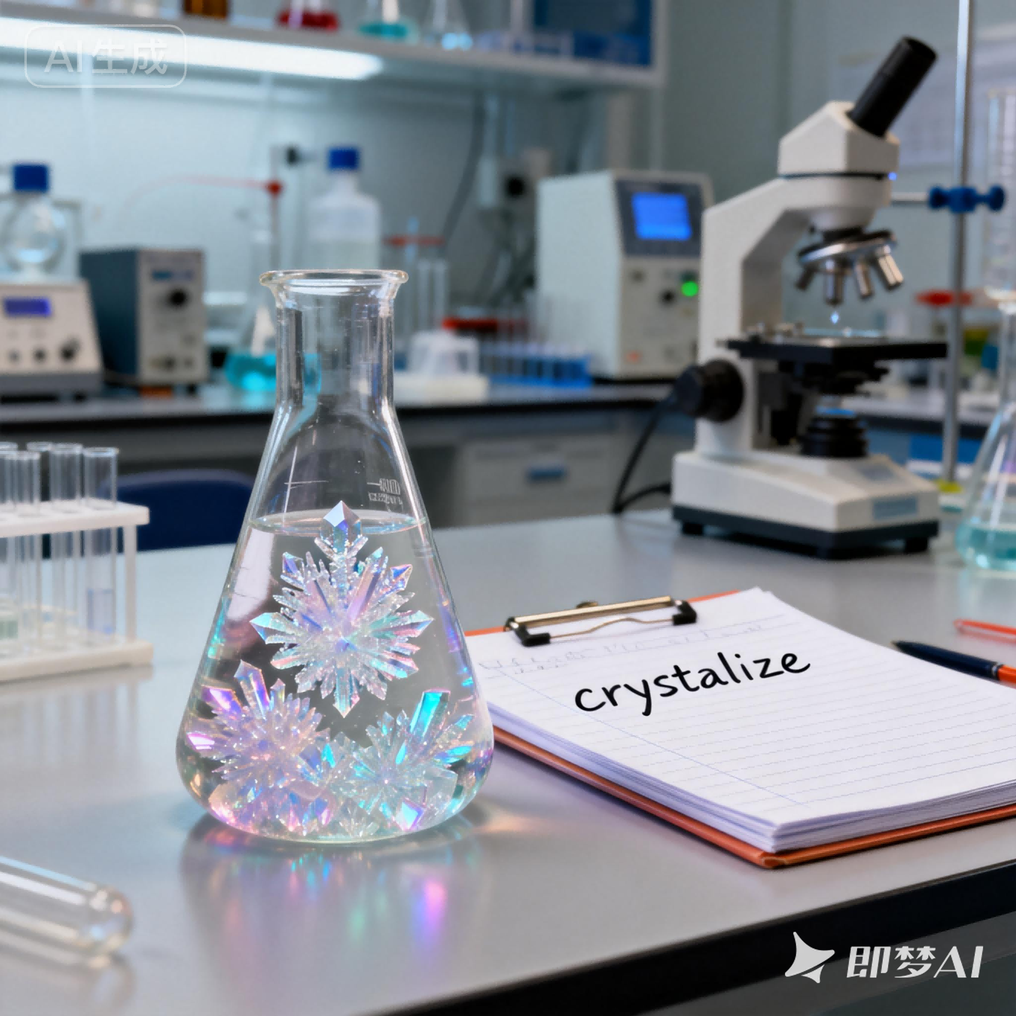 crystallize是什么意思_crystallize怎么读_音标ˈkrɪstəlaɪz