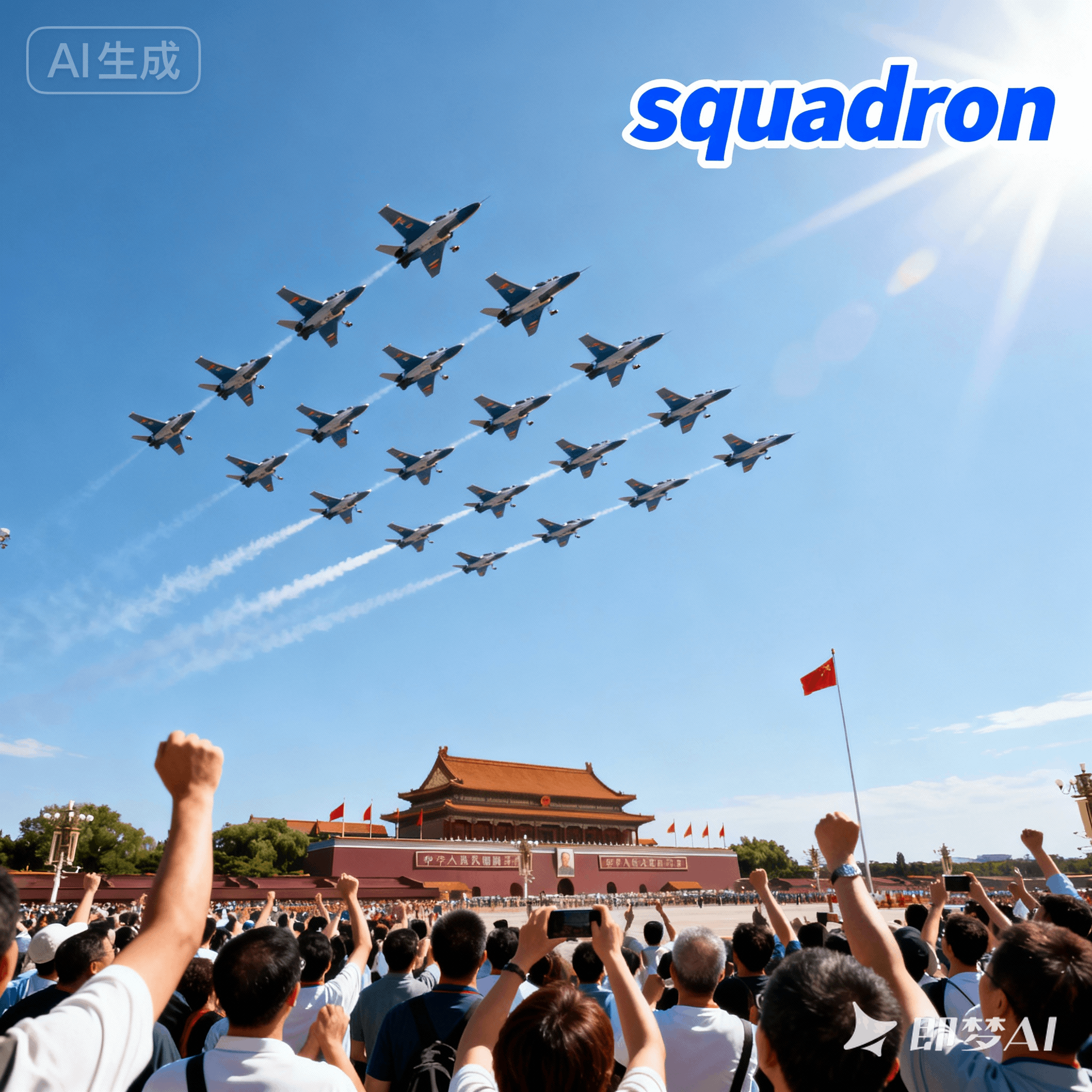 squadron是什么意思_squadron怎么读_音标'skwɒdrən