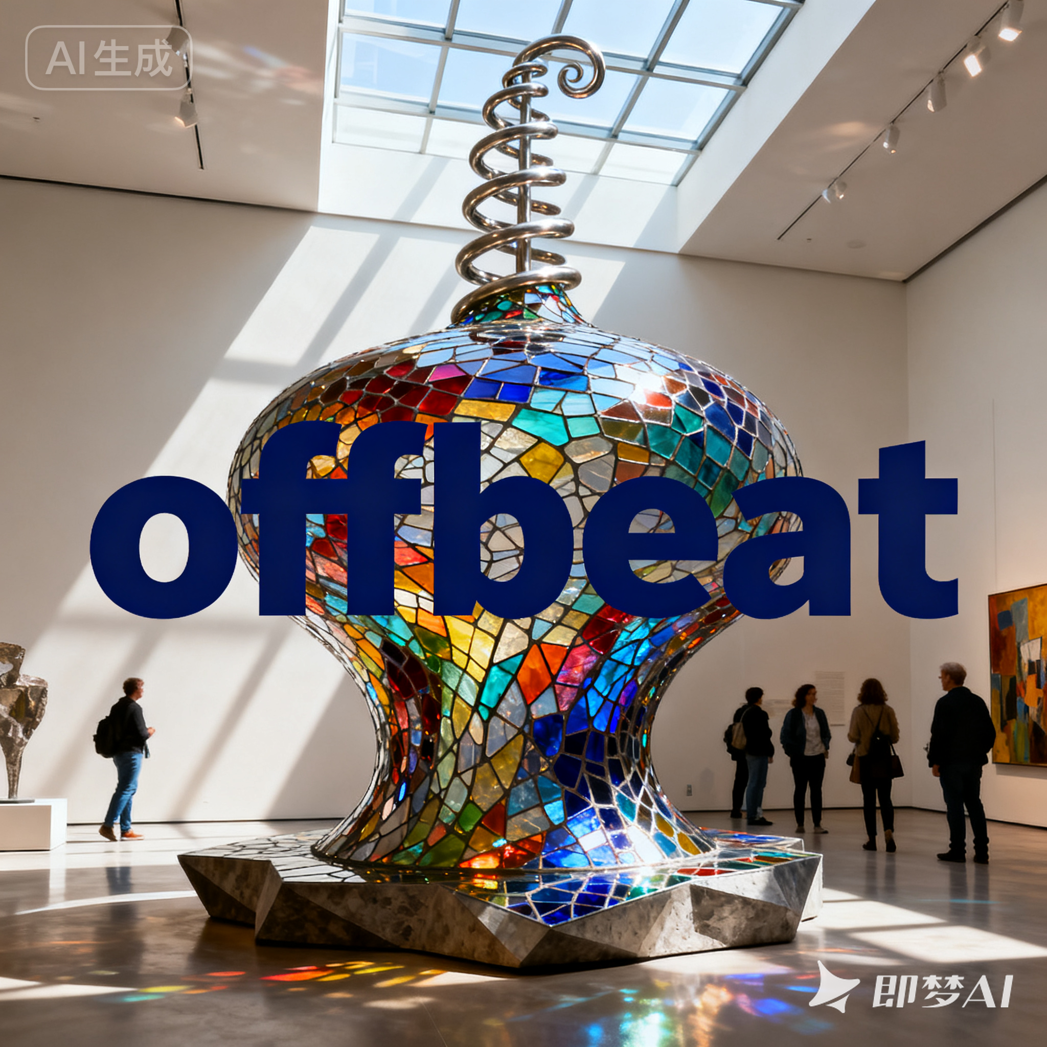 offbeat是什么意思_offbeat怎么读_音标ˌɒfˈbi-t