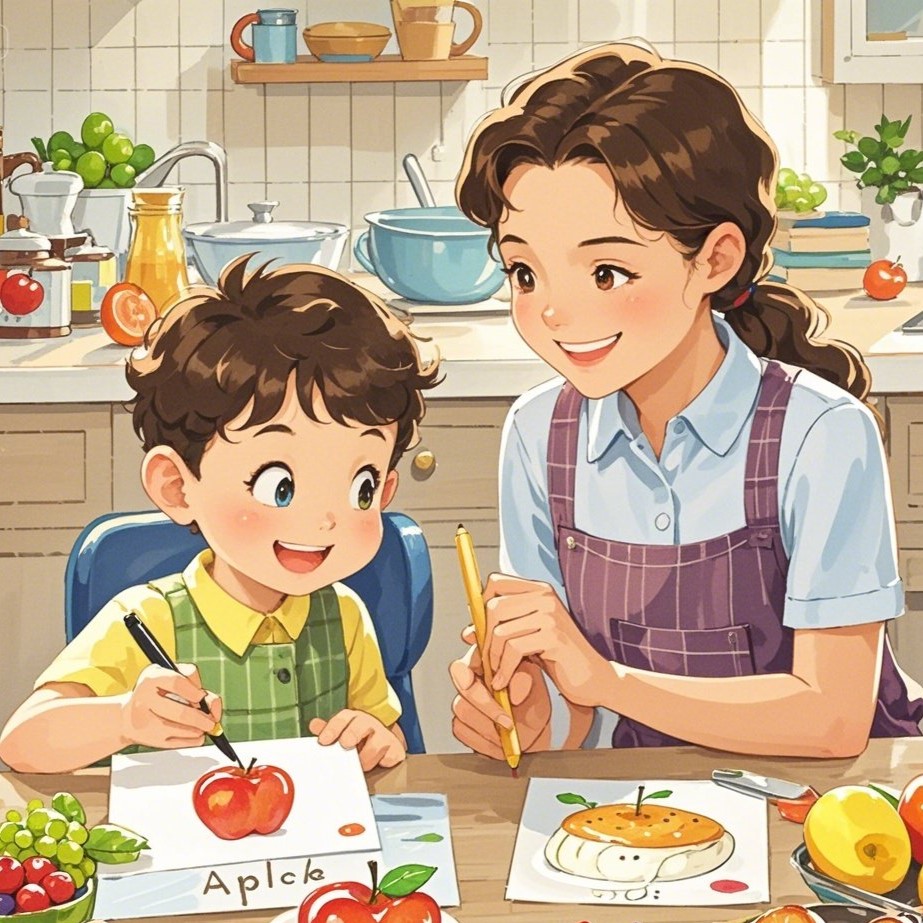 实用指南：少儿食物类英语单词的趣味学习方法