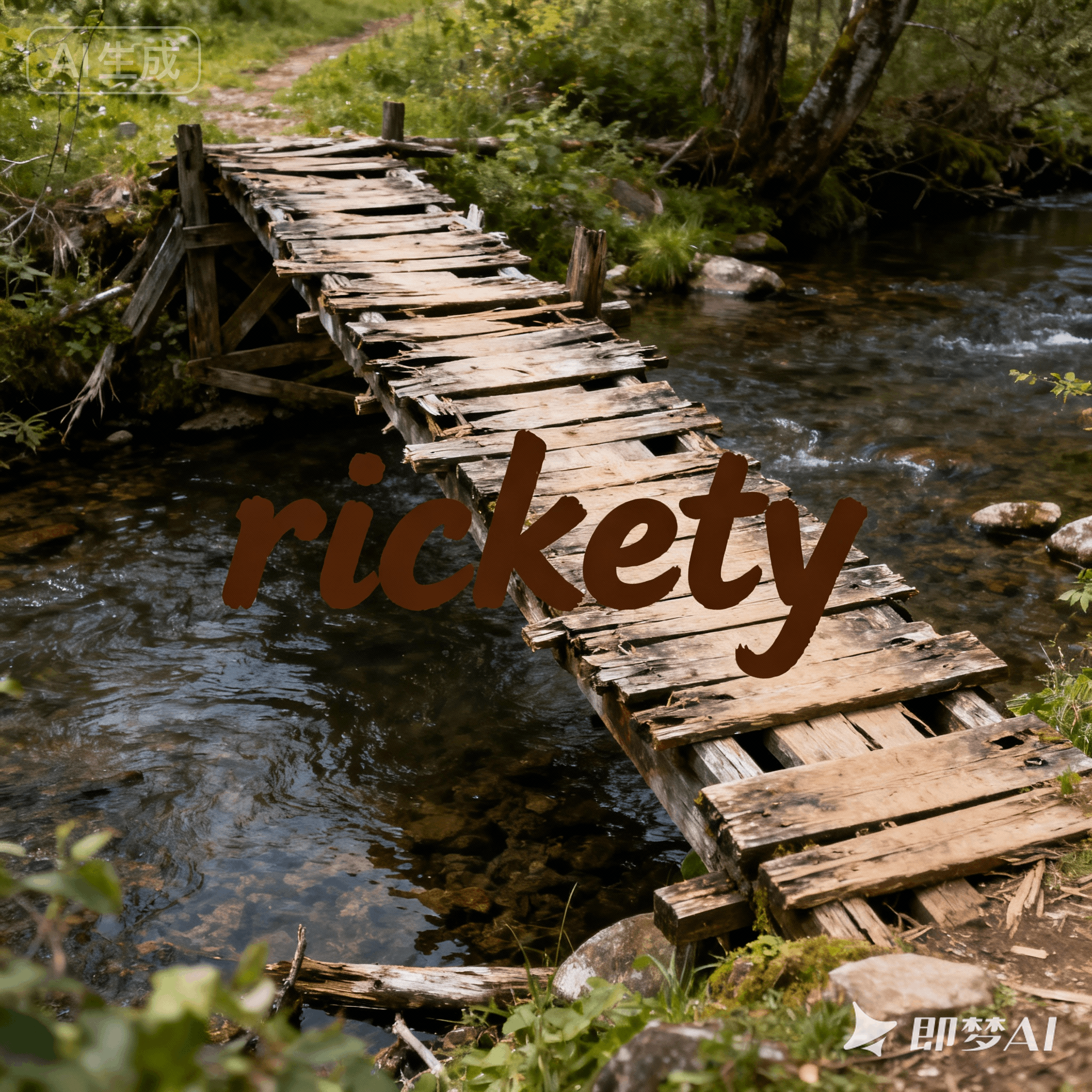 rickety是什么意思_rickety怎么读_音标ˈrɪkətɪ