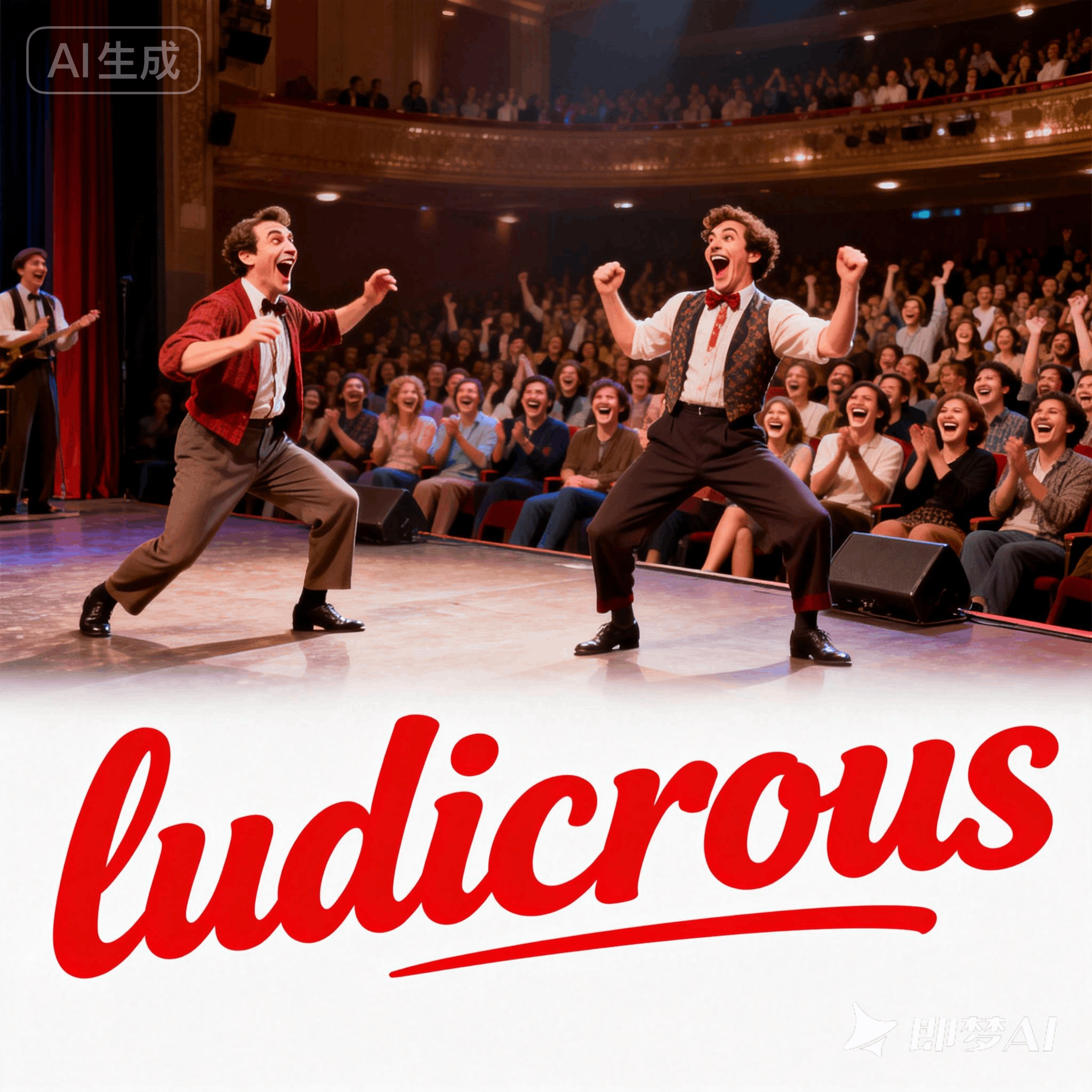 ludicrous是什么意思_ludicrous怎么读_音标ˈlu-dɪkrəs