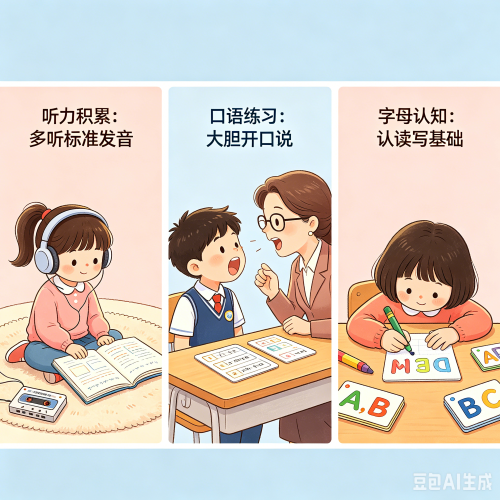 7岁的小孩学英语从什么学起?