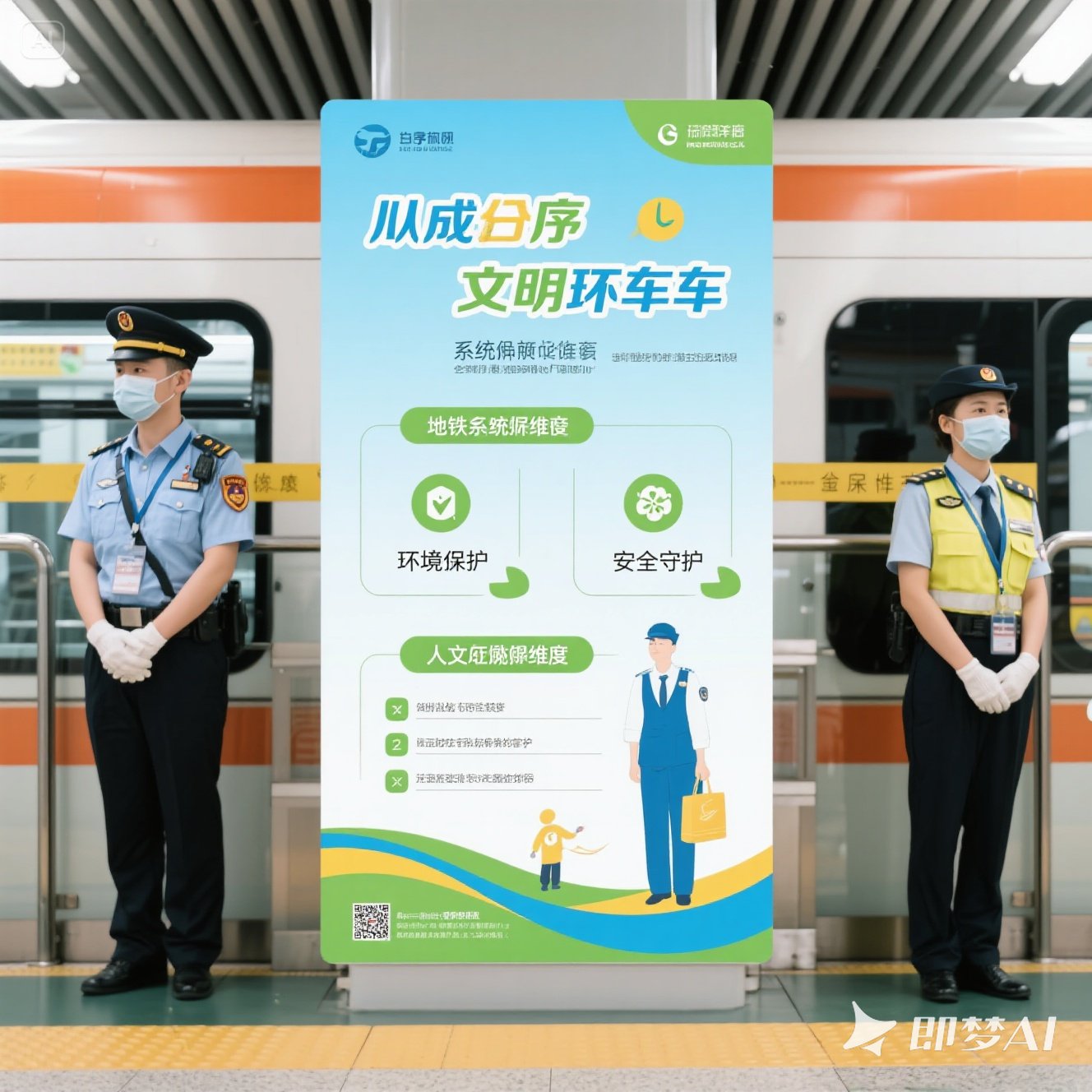 如何在地铁站内进行文明乘车？