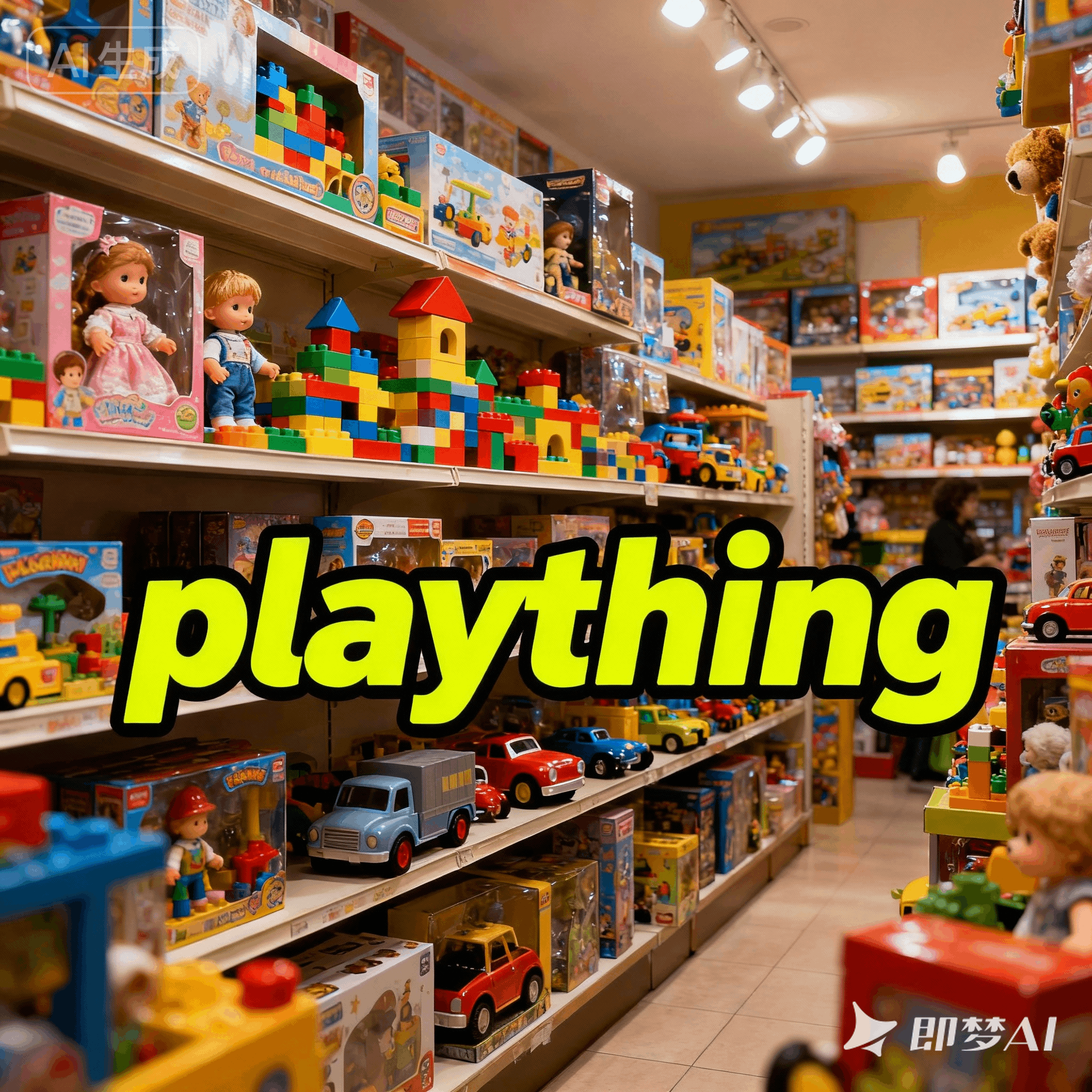 plaything是什么意思_plaything怎么读_音标ˈpleɪθɪŋ