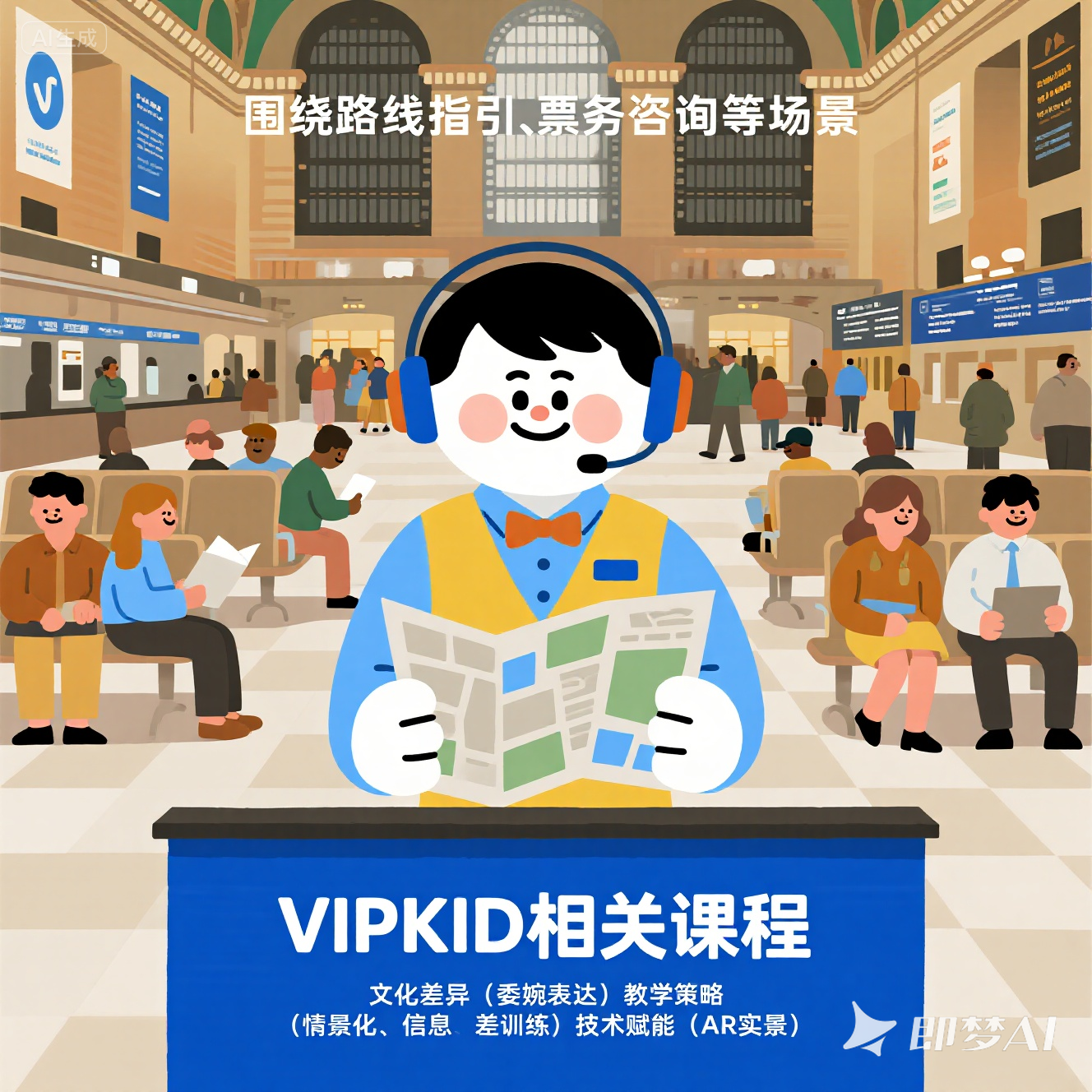 英语对话：向地铁站工作人员？