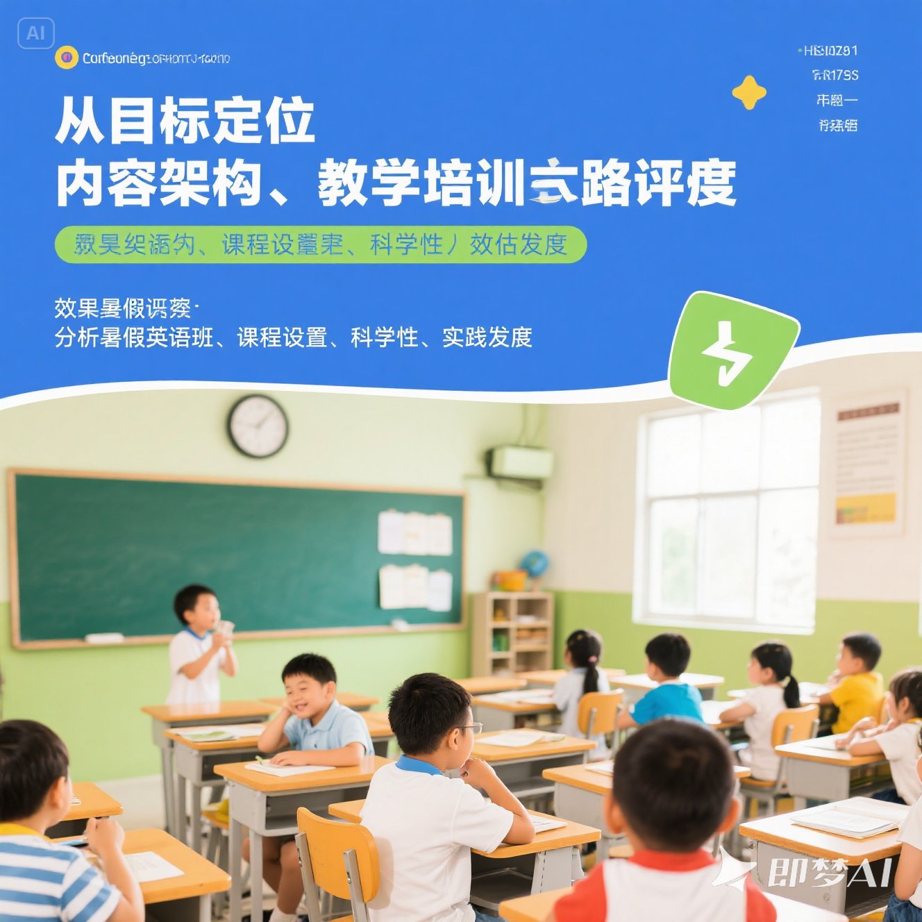 暑假英语班的课程设置合理吗？