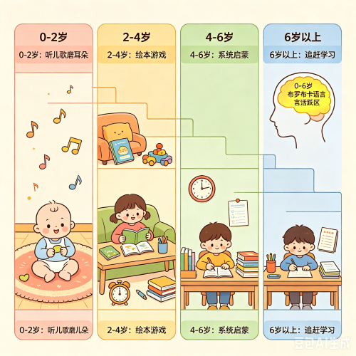 小孩英语启蒙从几岁开始