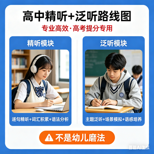 英语启蒙磨耳朵怎么给高中生听