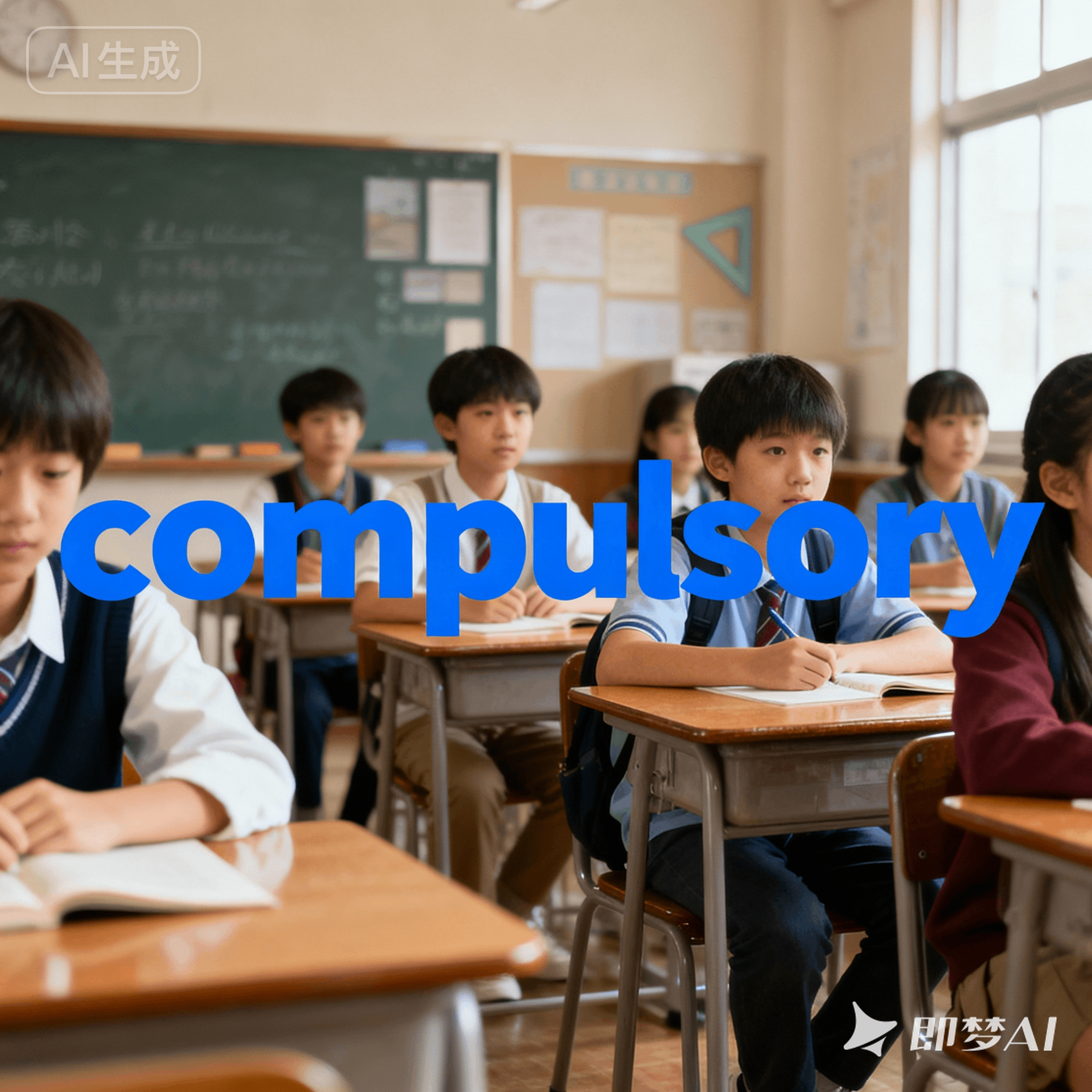 compulsory是什么意思_compulsory怎么读_音标kəmˈpʌlsərɪ
