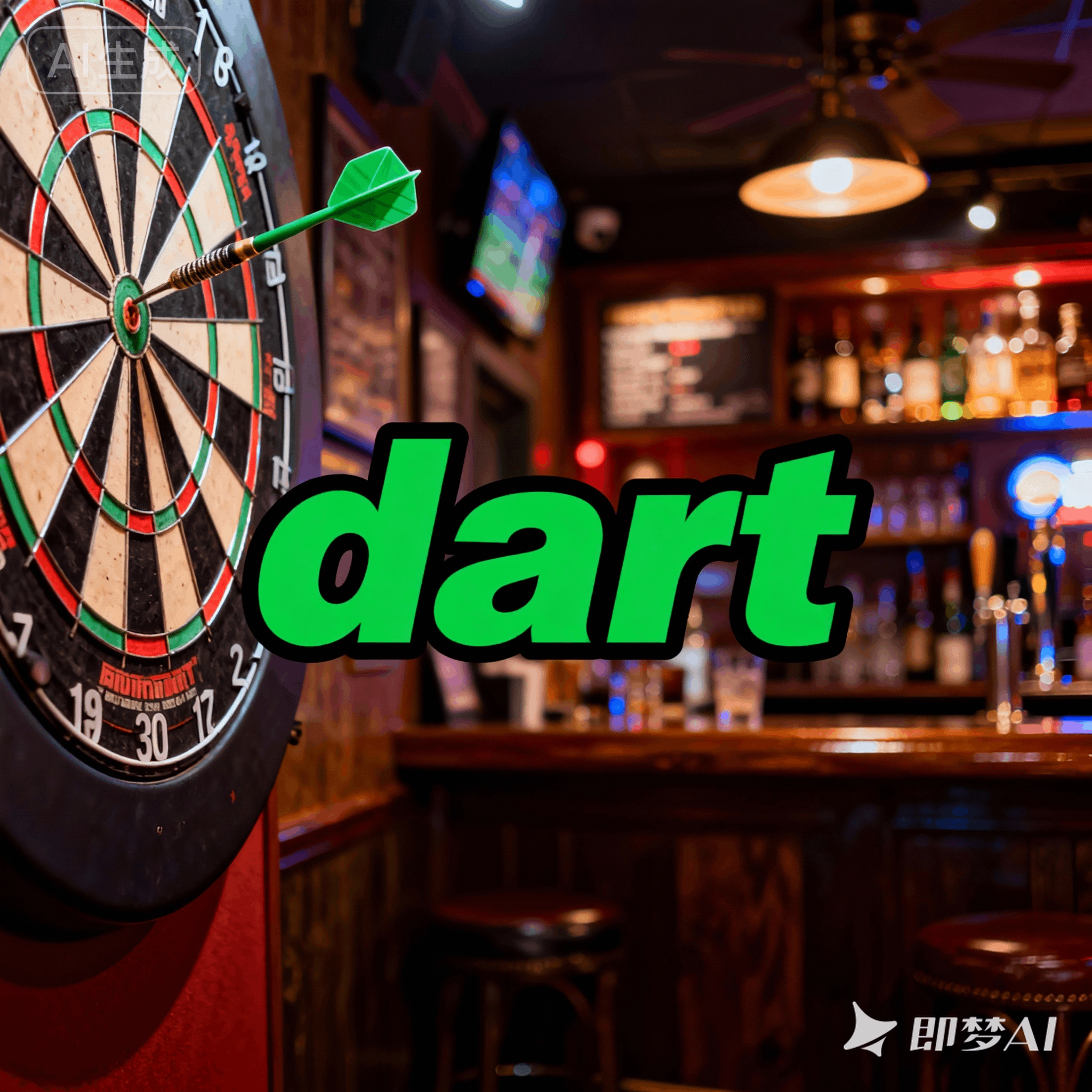 dart是什么意思_dart怎么读_音标dɑ-t