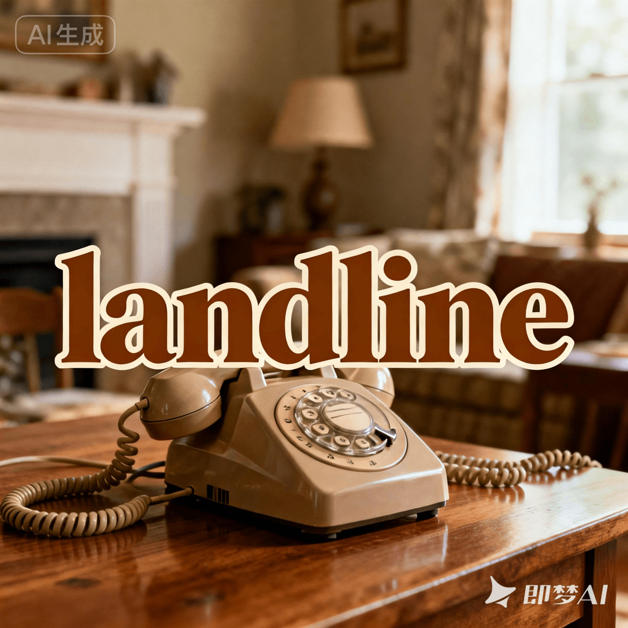 landline是什么意思_landline怎么读_音标ˈlændlaɪn
