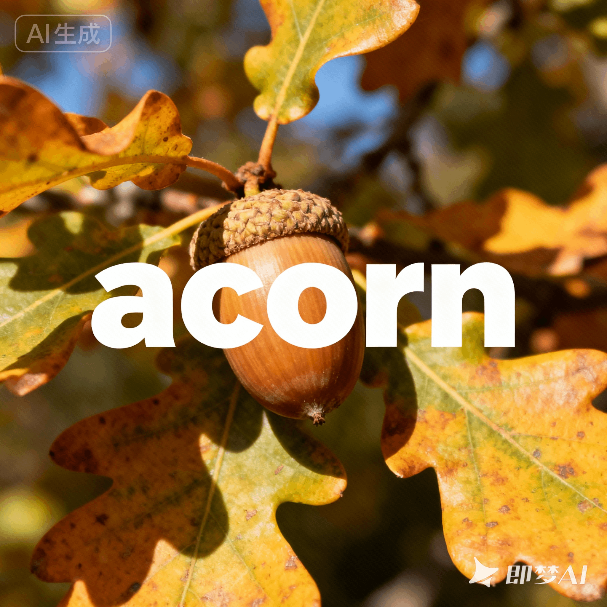 acorn是什么意思_acorn怎么读_音标'eɪkɔ-n