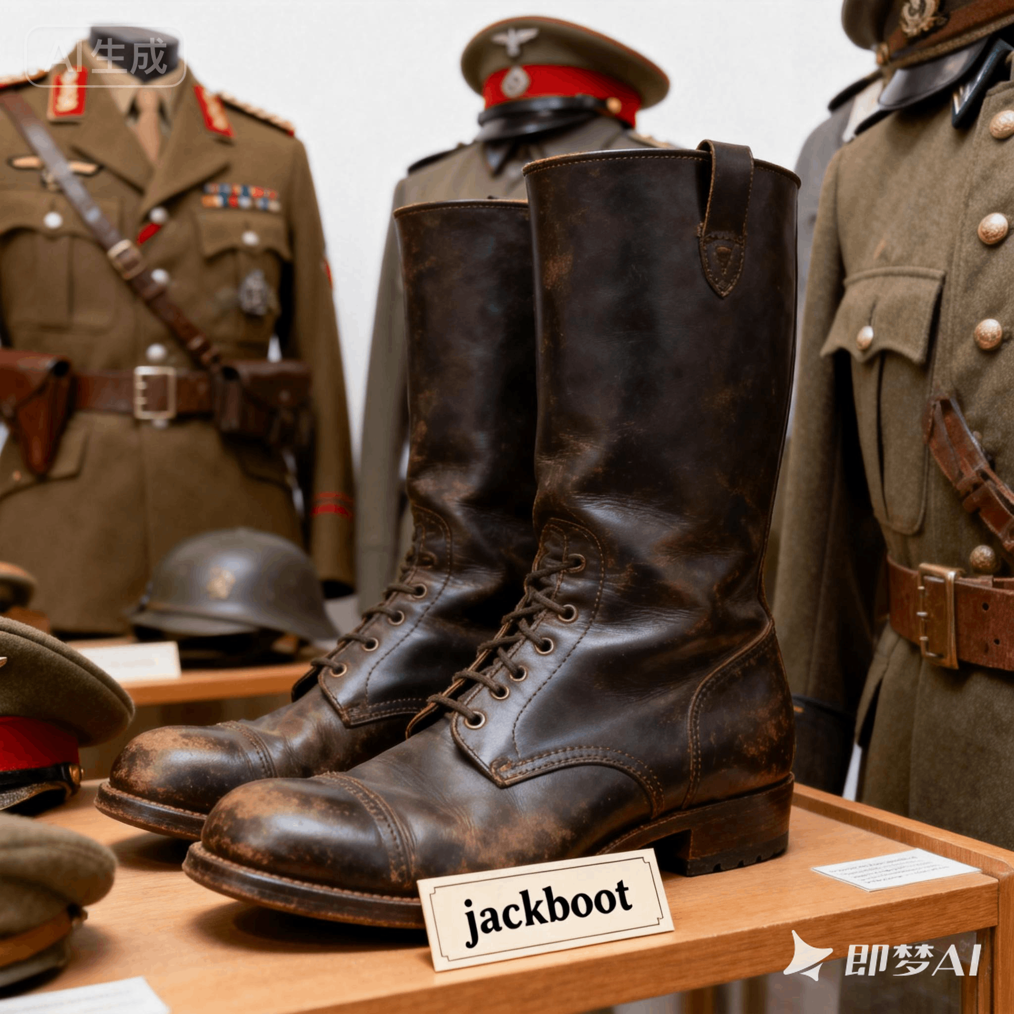 jackboot是什么意思_jackboot怎么读_音标ˈdʒækbu-t