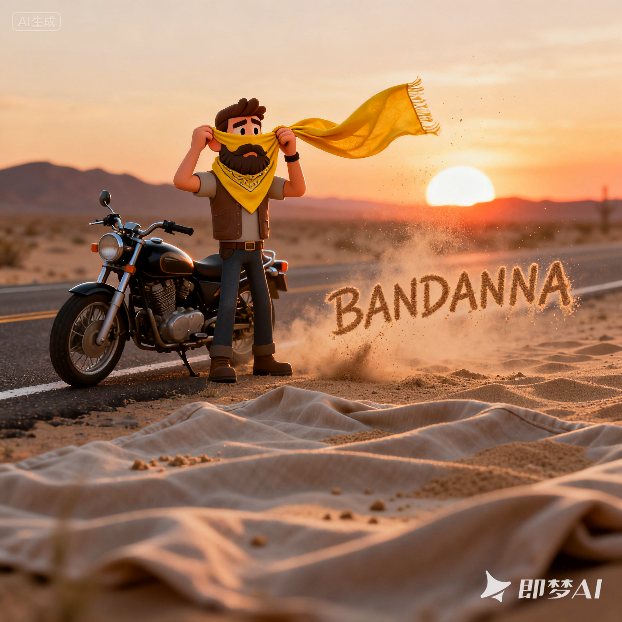 bandanna是什么意思_bandanna怎么读_音标bænˈdænə