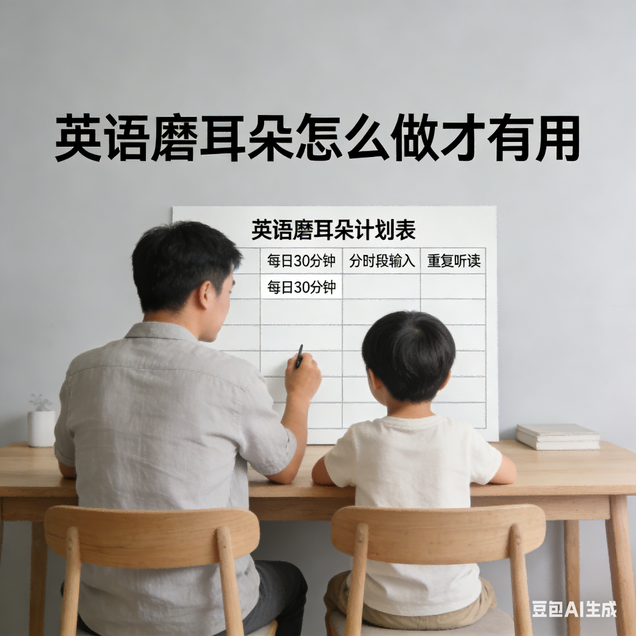 英语磨耳朵怎么做才有用