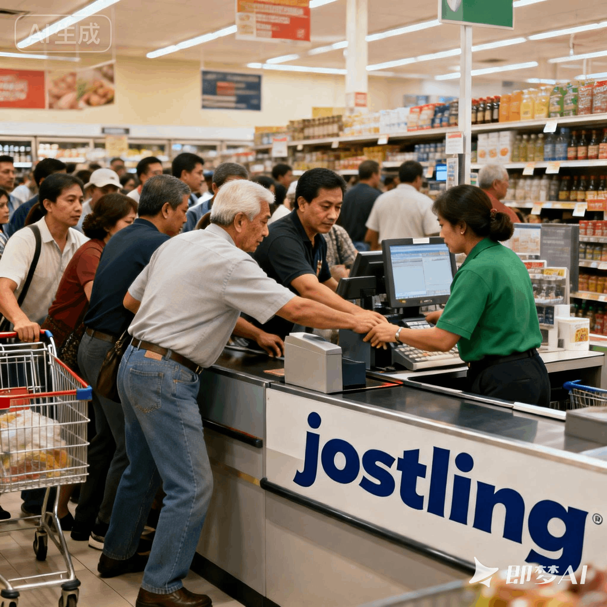 jostling是什么意思_jostling怎么读_音标'dʒɒslɪŋ