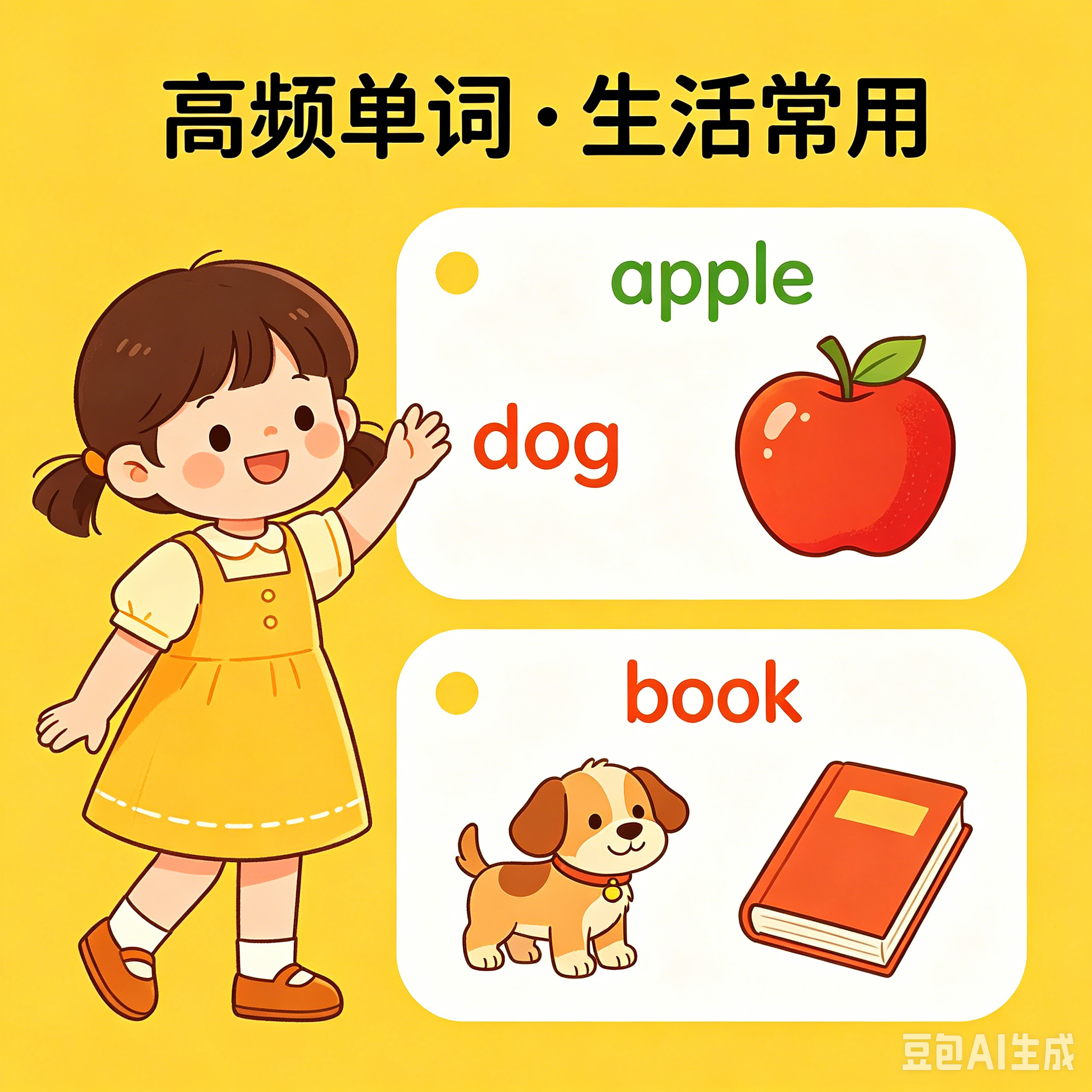 英语启蒙单词