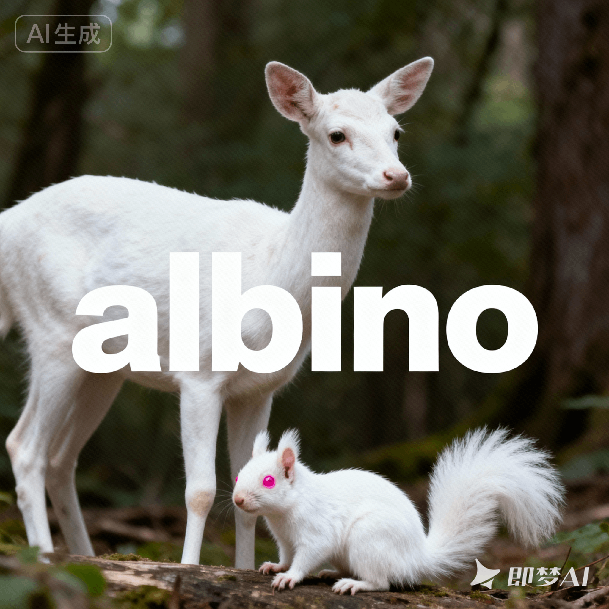 albino是什么意思_albino怎么读_音标æl'bi-nəʊ