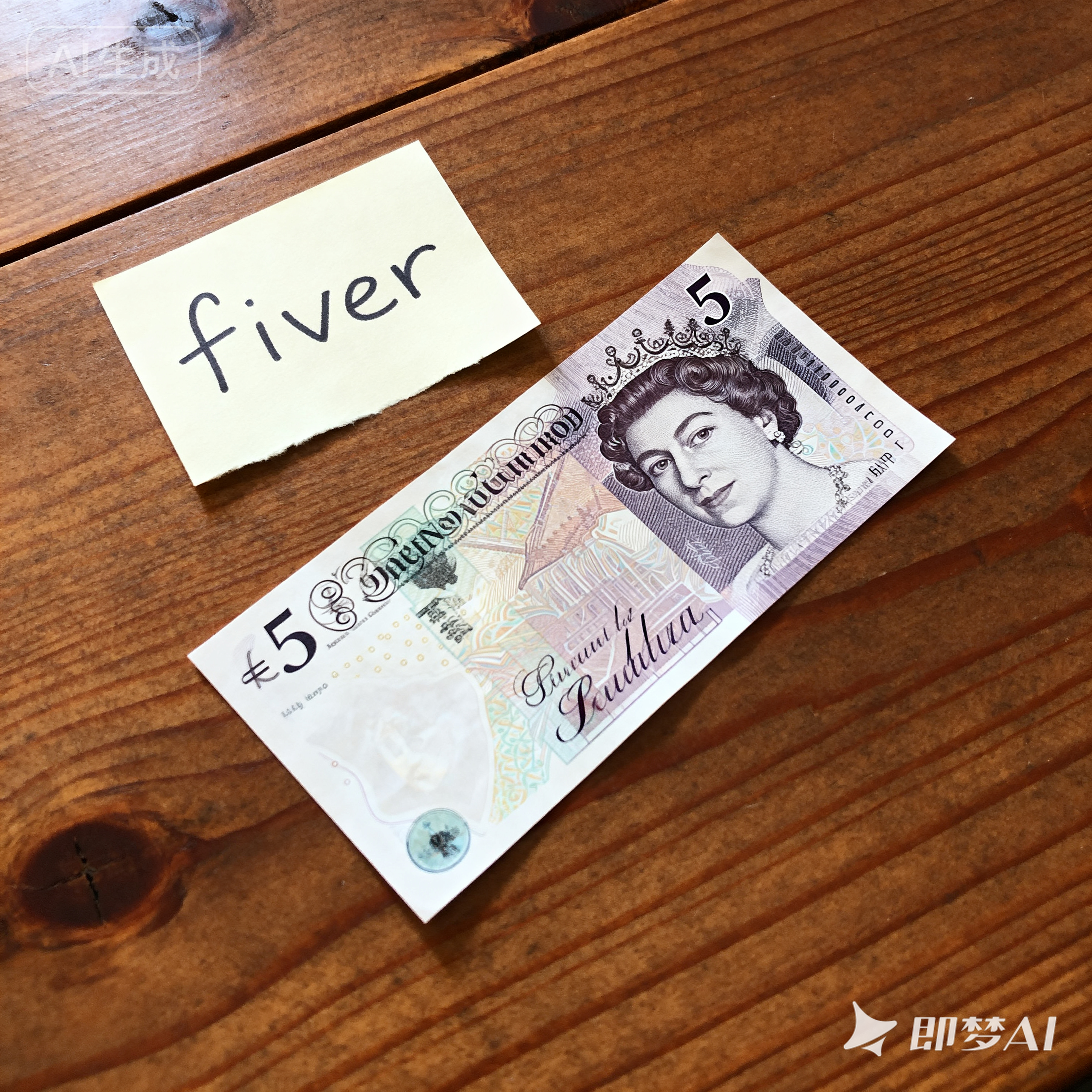 fiver是什么意思_fiver怎么读_音标ˈfaɪvə(r)