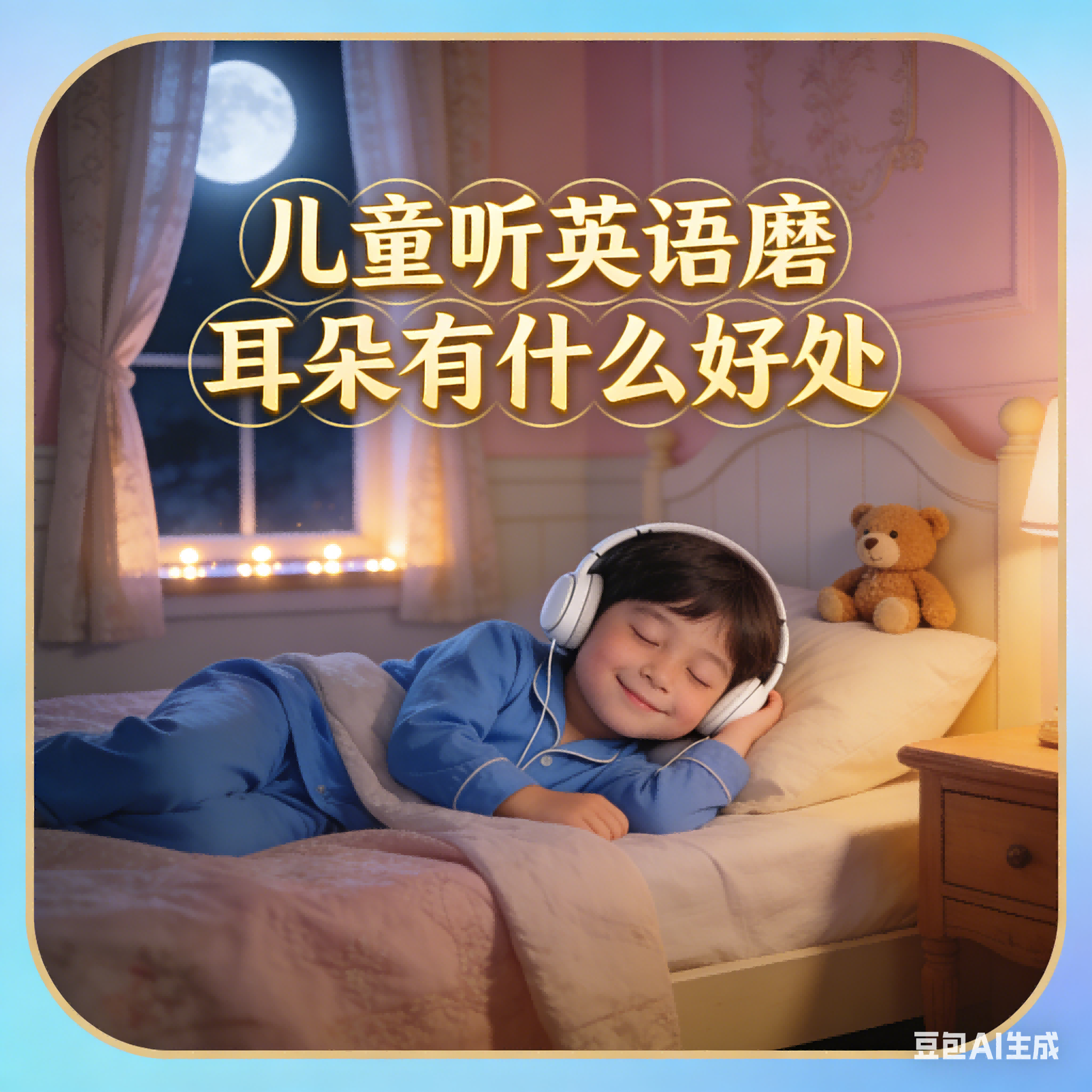 儿童听英语磨耳朵有什么好处