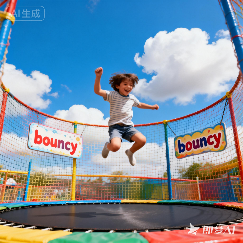 bouncy是什么意思_bouncy怎么读_音标'baʊnsɪ