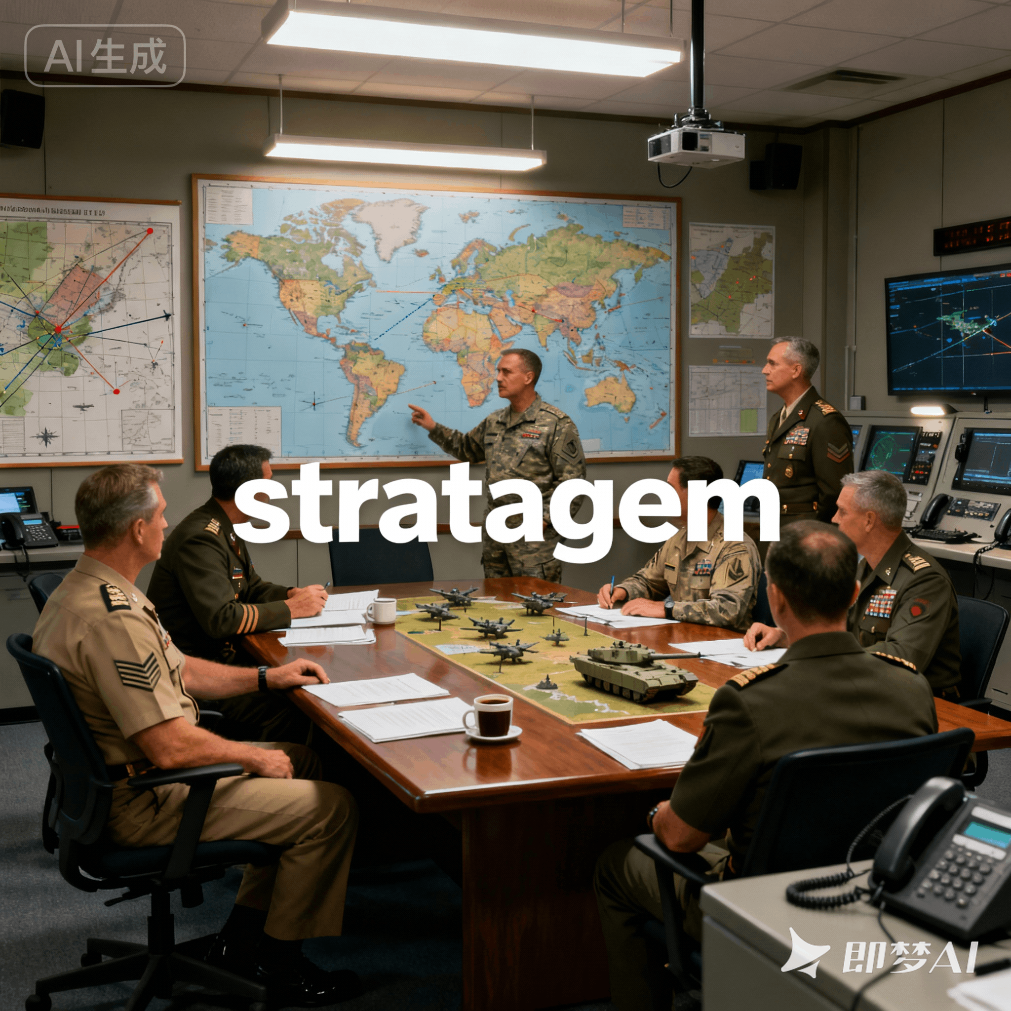 stratagem是什么意思_stratagem怎么读_音标ˈstrætədʒəm