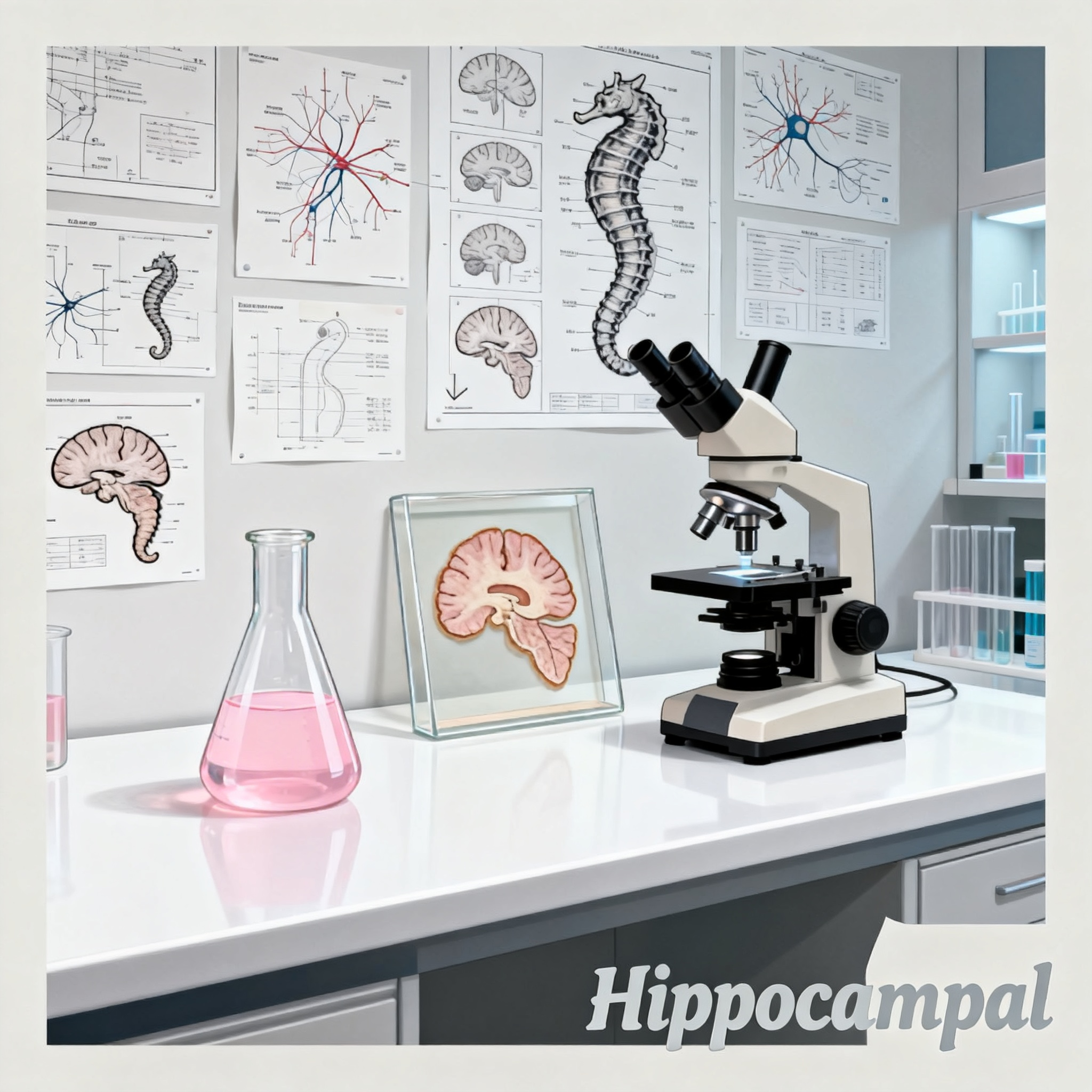 hippocampal是什么意思 hippocampal怎么读 音标ˌhɪpə'kæmpəl