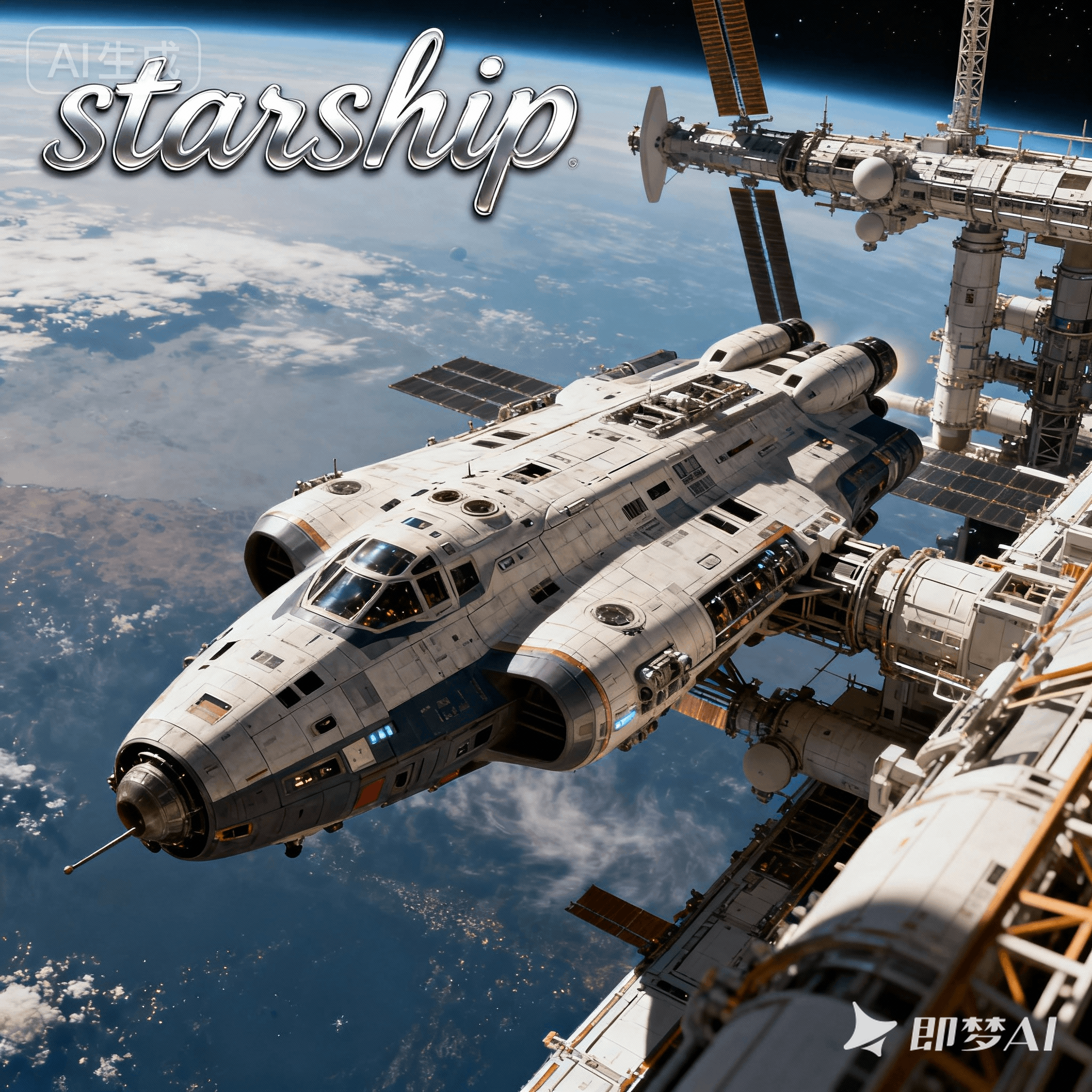 starship是什么意思_starship怎么读_音标ˈstɑ-ʃɪp