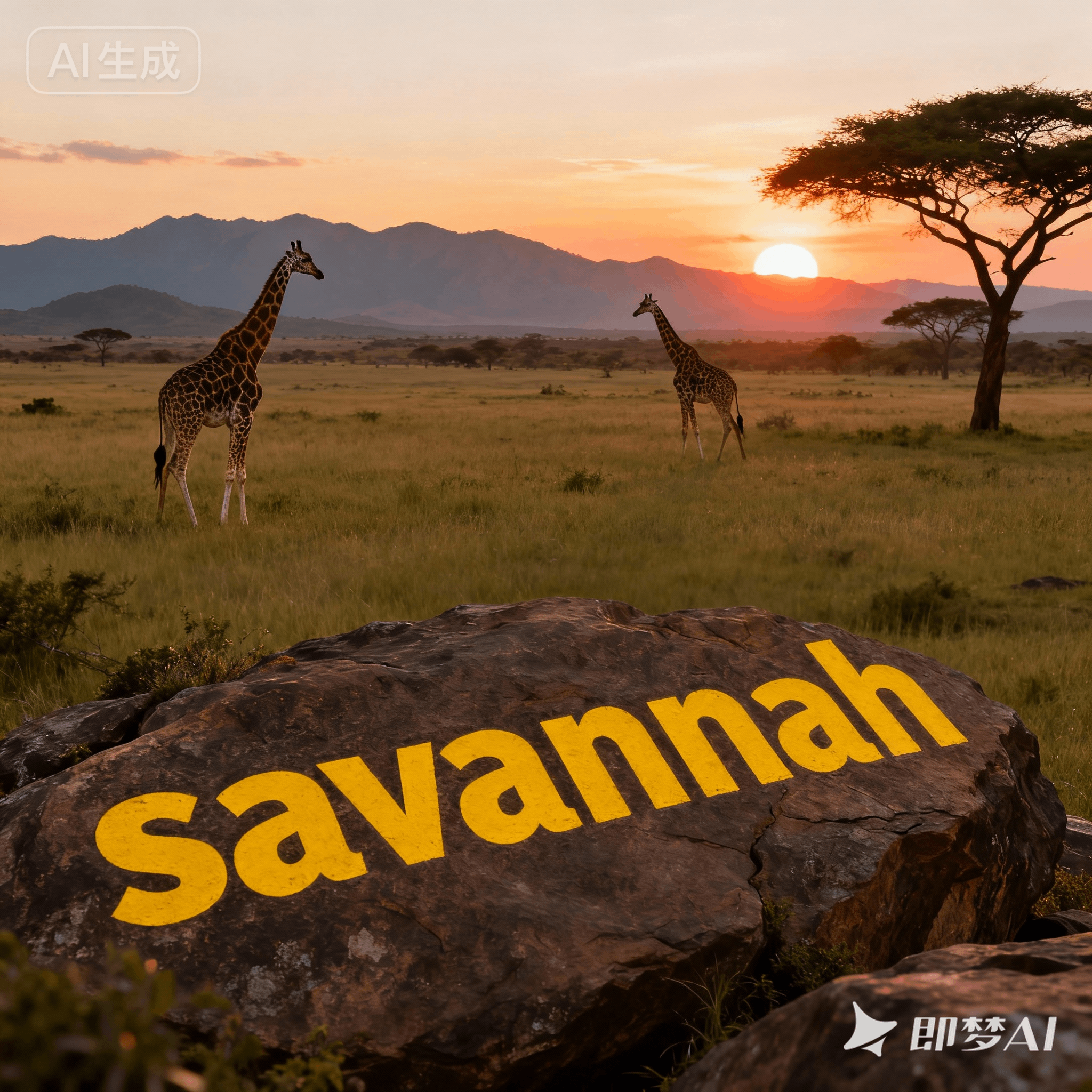 savannah是什么意思_savannah怎么读_音标sə'vænə