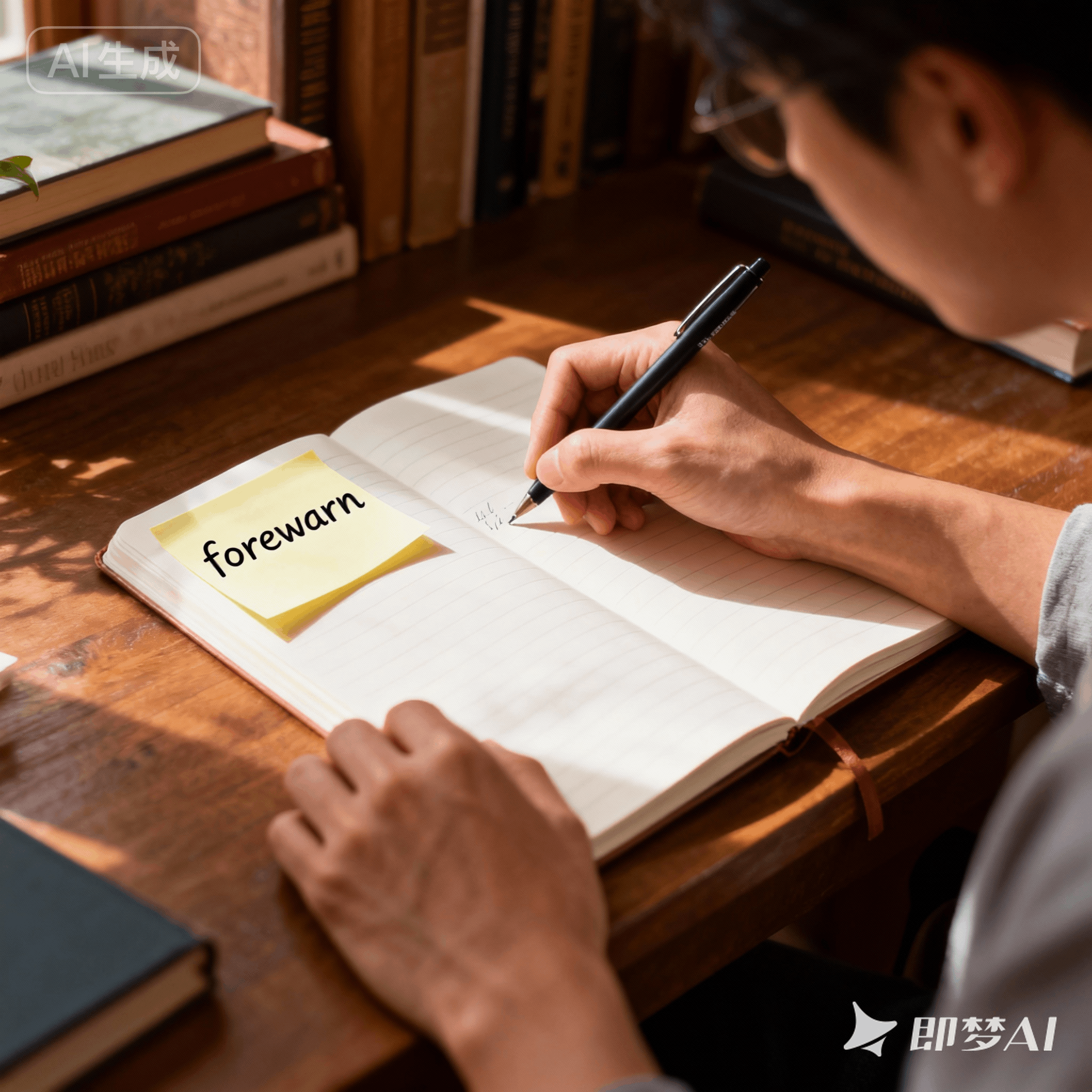 forewarn是什么意思_forewarn怎么读_音标fɔ-'wɔ-n