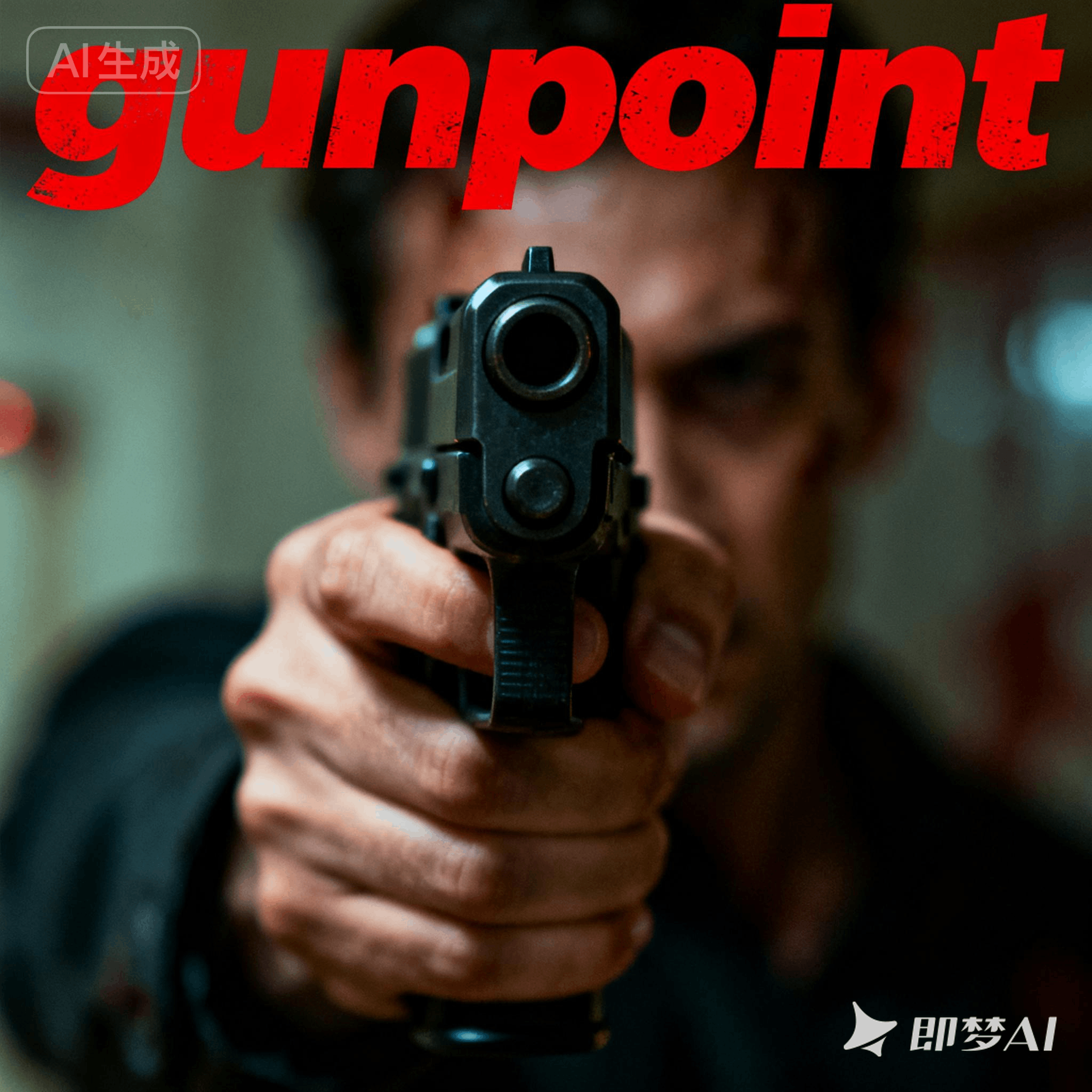 gunpoint是什么意思_gunpoint怎么读_音标'ɡʌnpɒɪnt