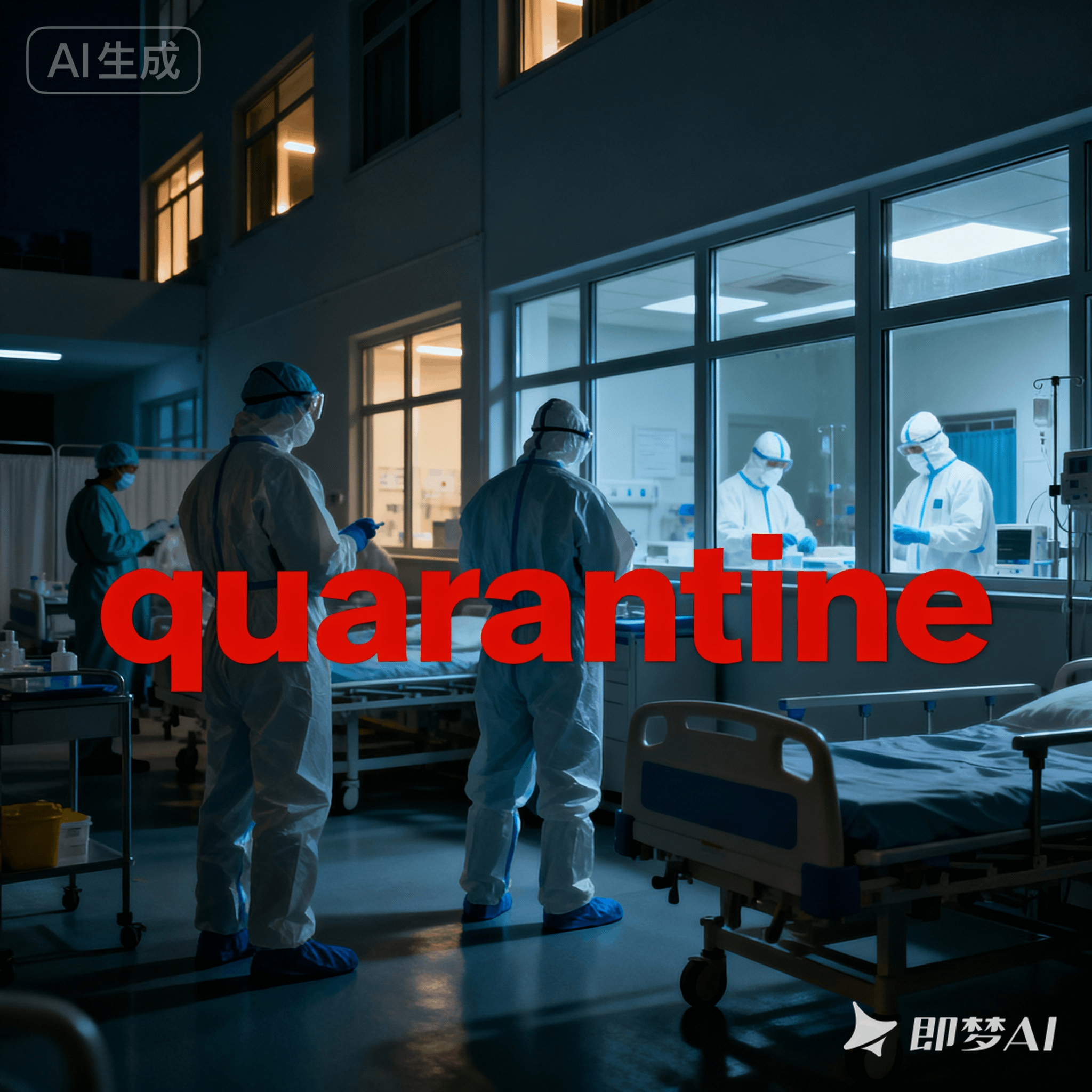 quarantine是什么意思_quarantine怎么读_音标'kwɒrənti-n