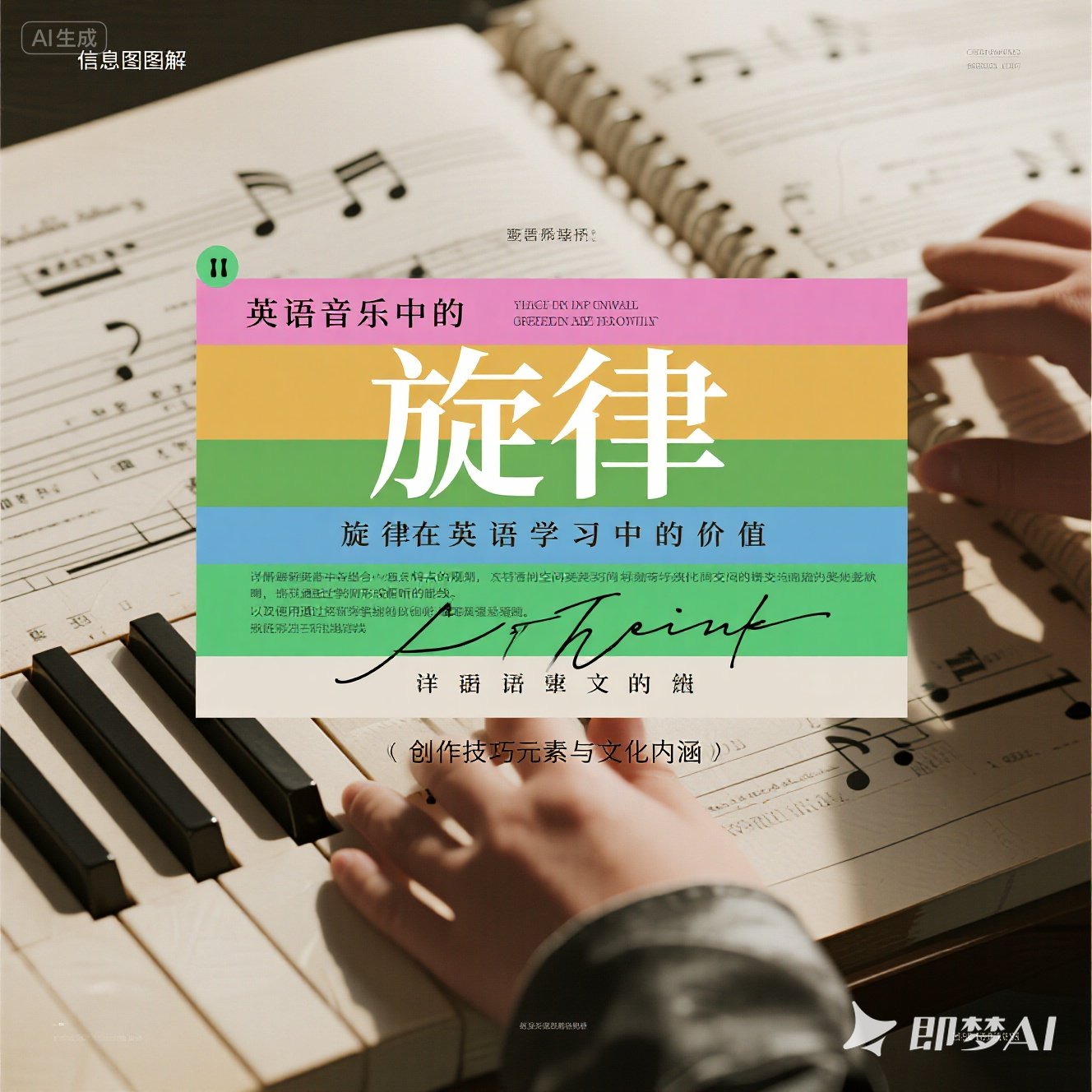 英语音乐中的 “旋律” 是什么？