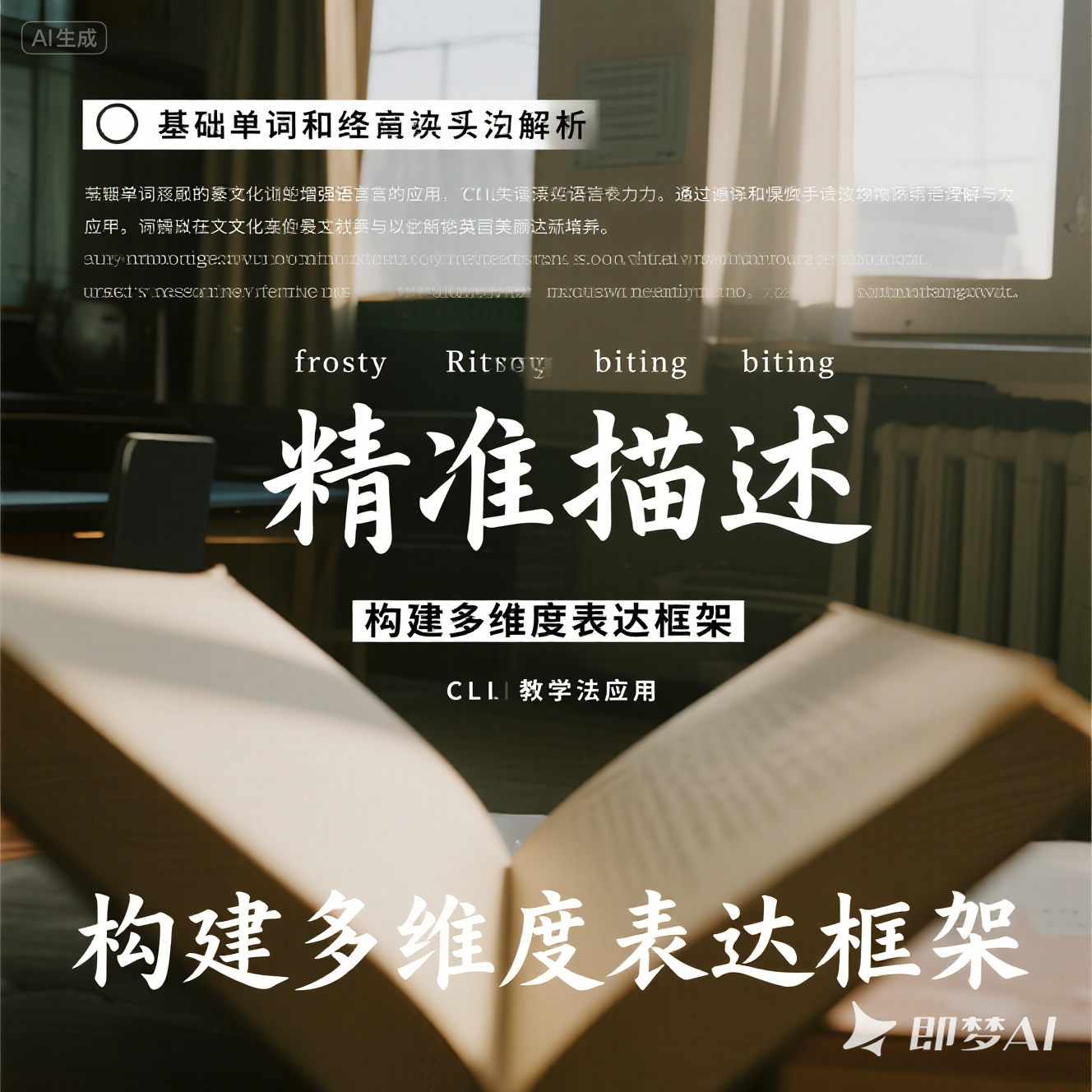 英语中如何描述冬季寒冷干燥？