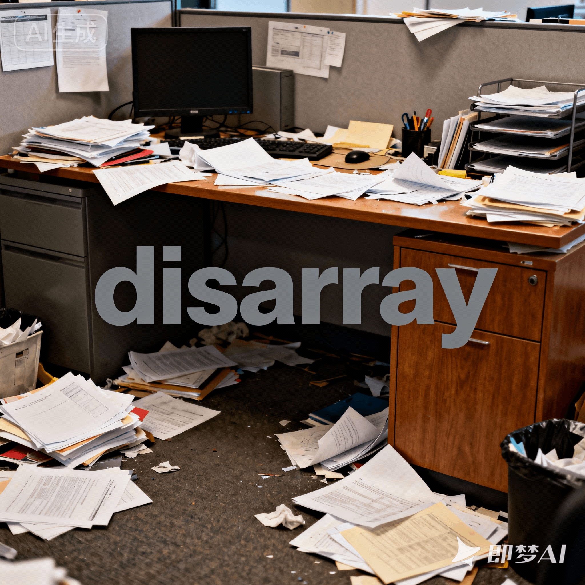 disarray是什么意思_disarray怎么读_音标ˌdɪsə'reɪ