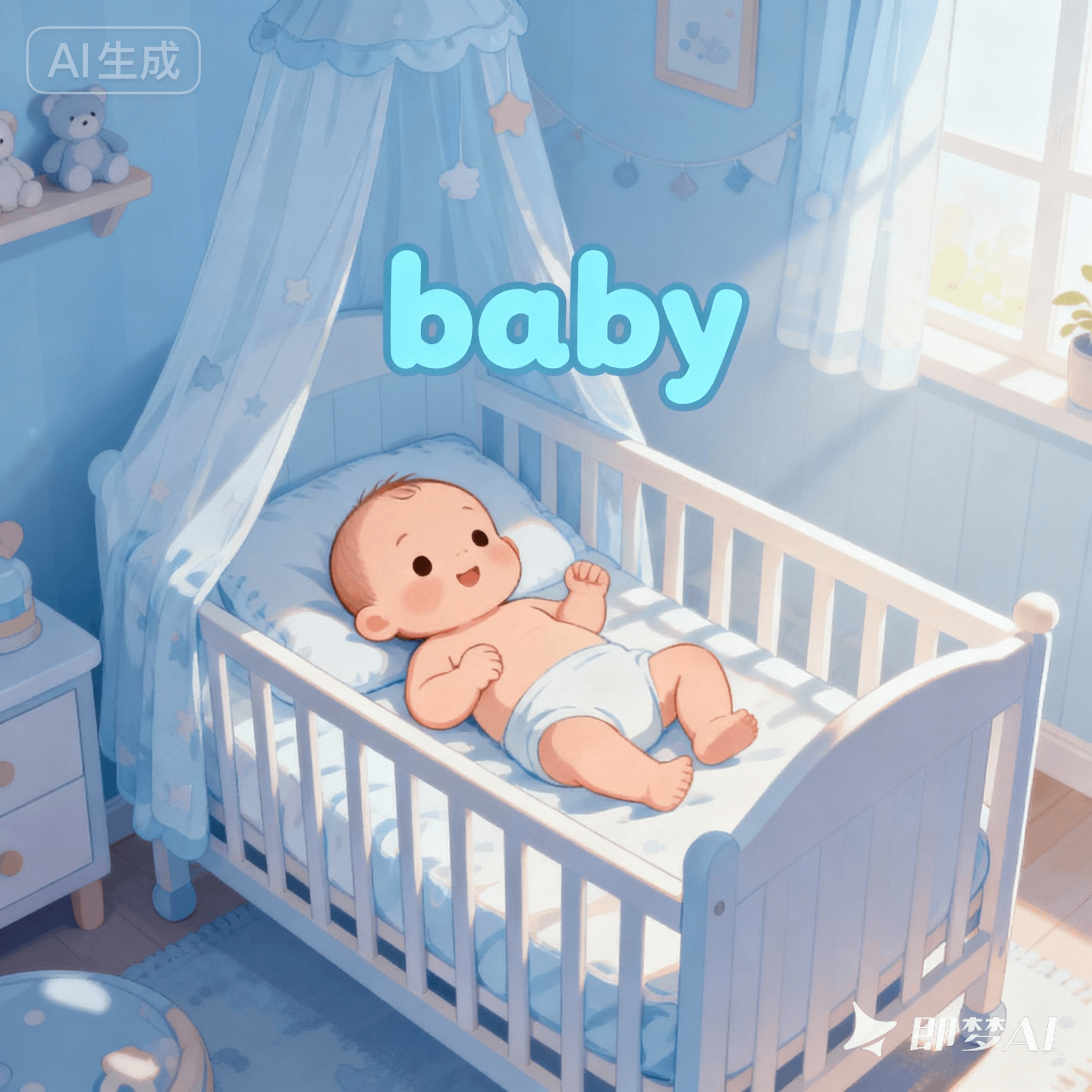 baby是什么意思_baby怎么读_音标'beɪbɪ