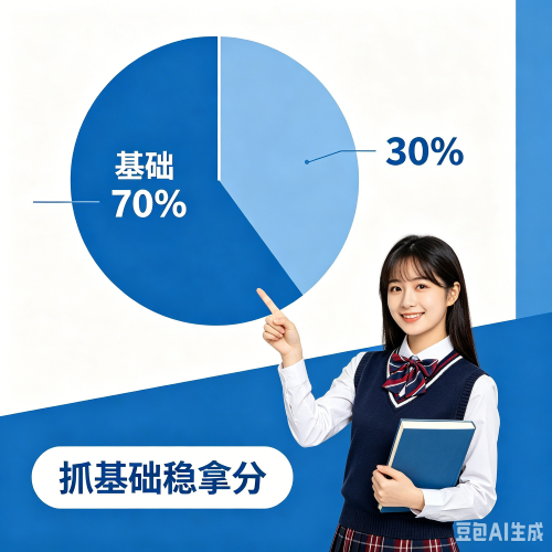 初中英语考试一般基础占比多少