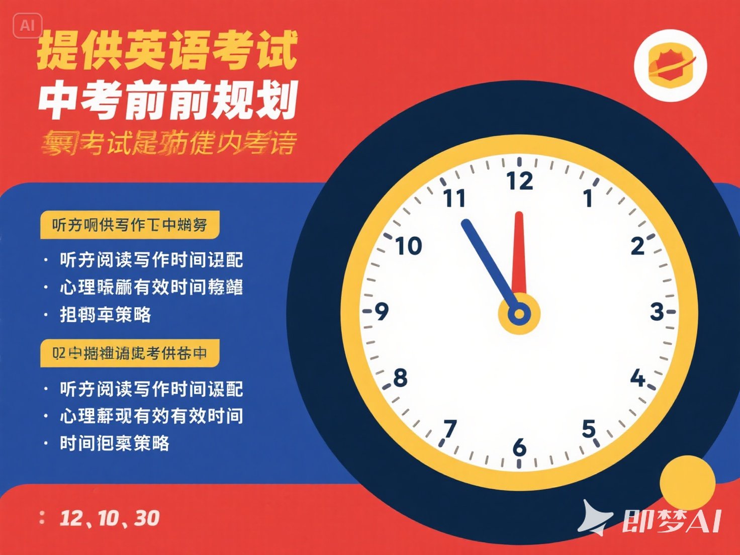 英语考试中如何有效利用时间？