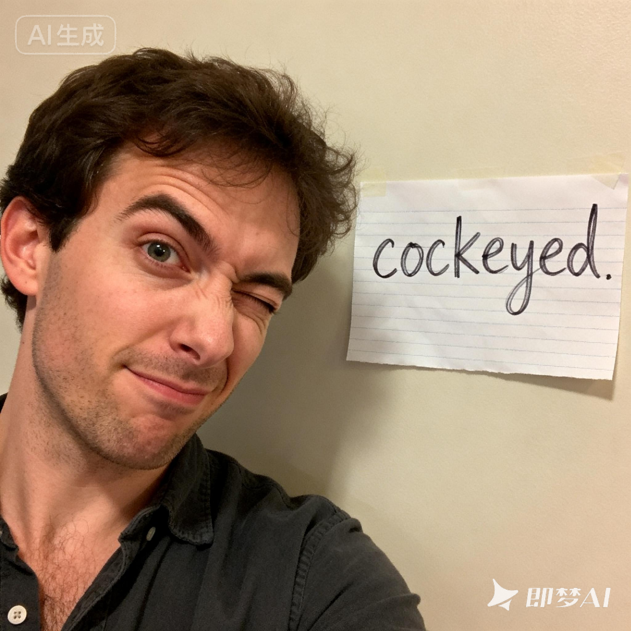 cockeyed是什么意思_cockeyed怎么读_音标ˈkɒkaɪd