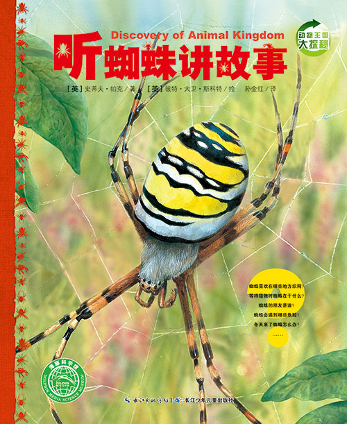 《听蜘蛛讲故事》绘本简介