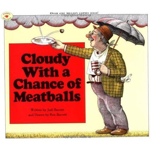 《Cloudy With a Chance of Meatballs 阴天有时下肉丸》绘本简介